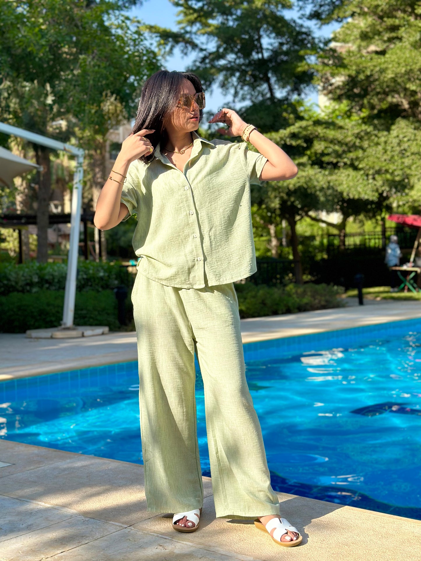 Summer Linen Set